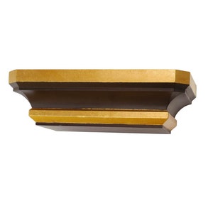 Wall Console wide - Pedestal simple - Religious decor, Catholic decor, Wooden accessories, Accessories for saint statues, Religious shops