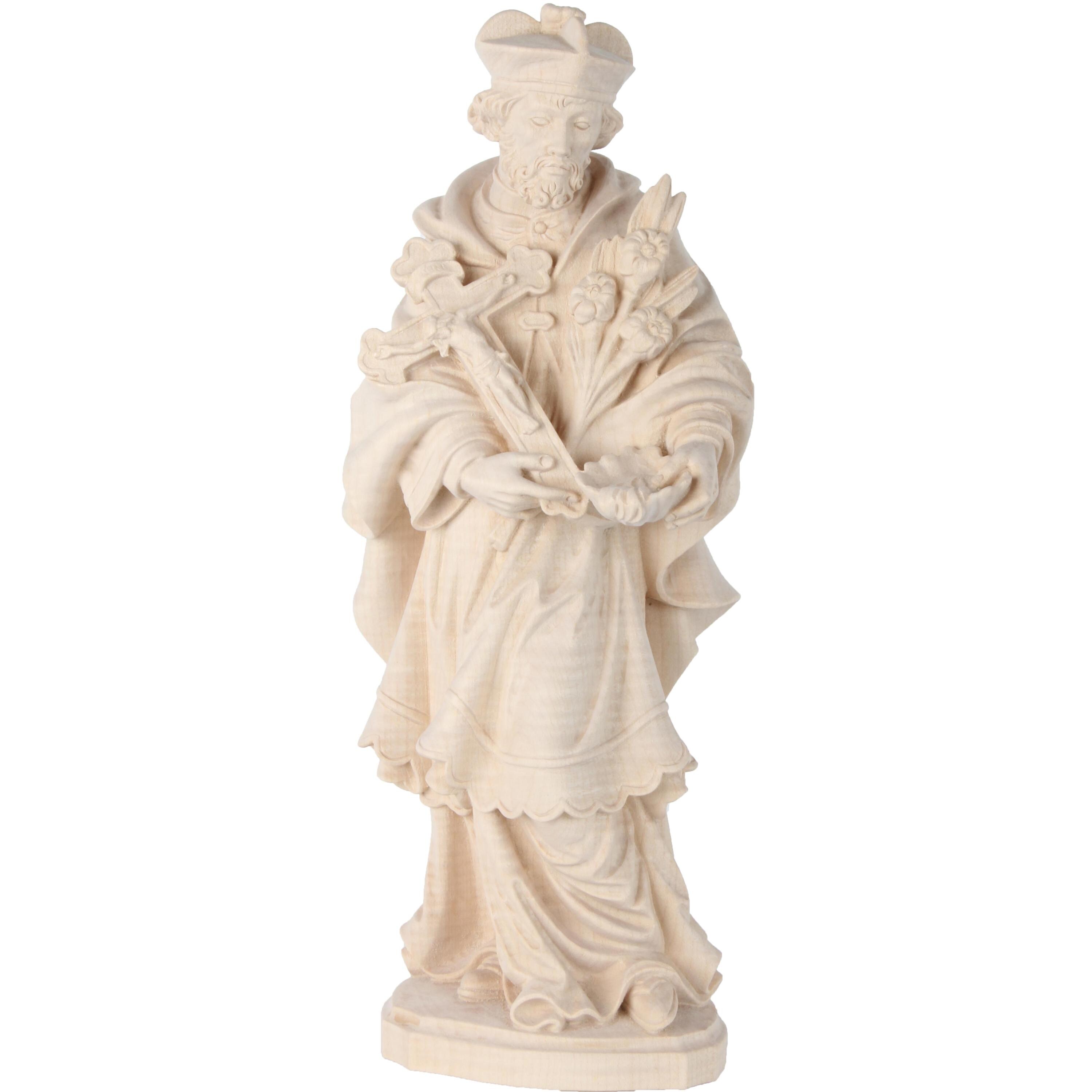 Saint Francis Xavier Wooden Statue, Hand-painted, Gold Leaf Detail - Etsy