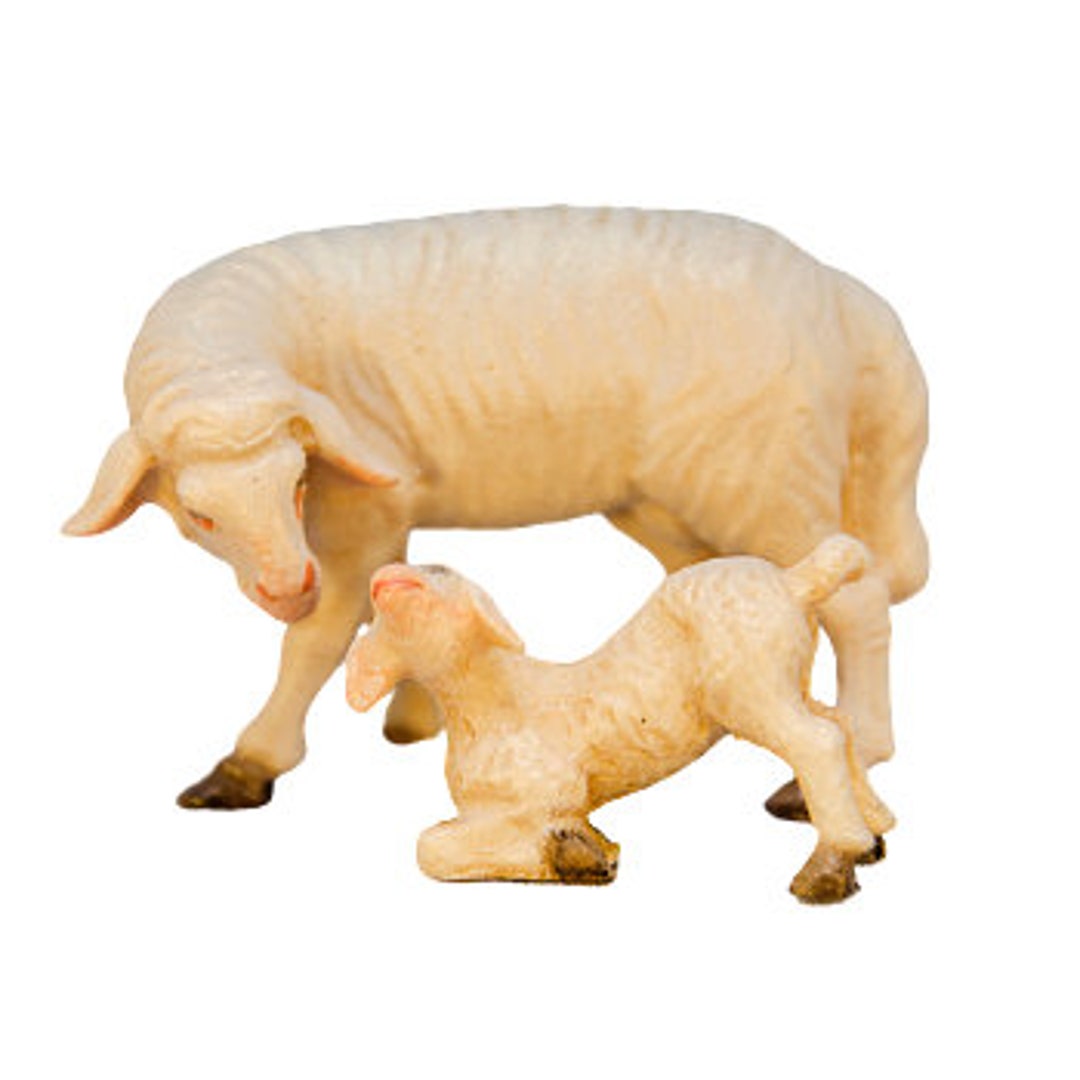 Nativity Animals Sheep With Lamb Traditional Nativity Animals Sheep