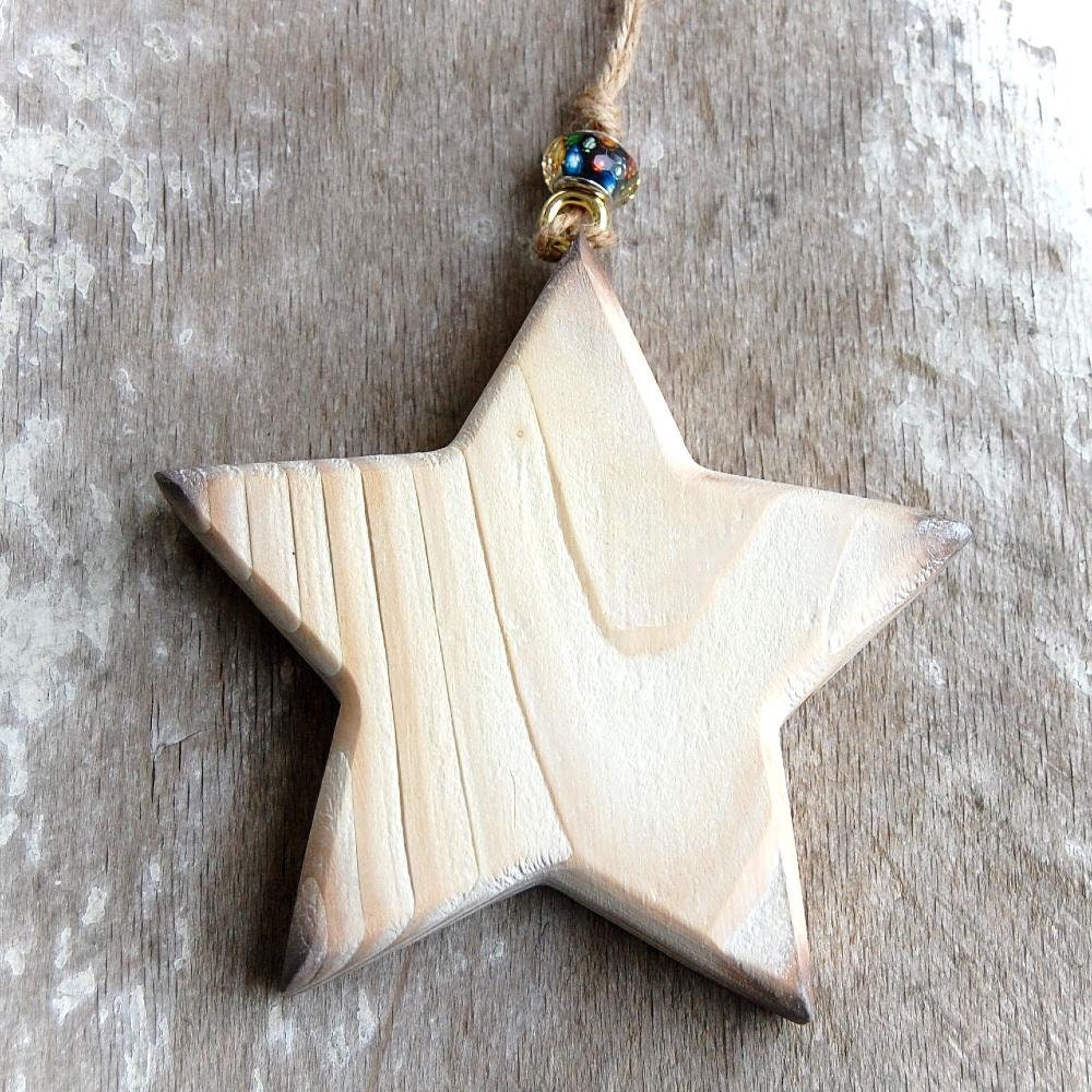 Full Wooden Star Christmas Wall Window Decoration | Etsy