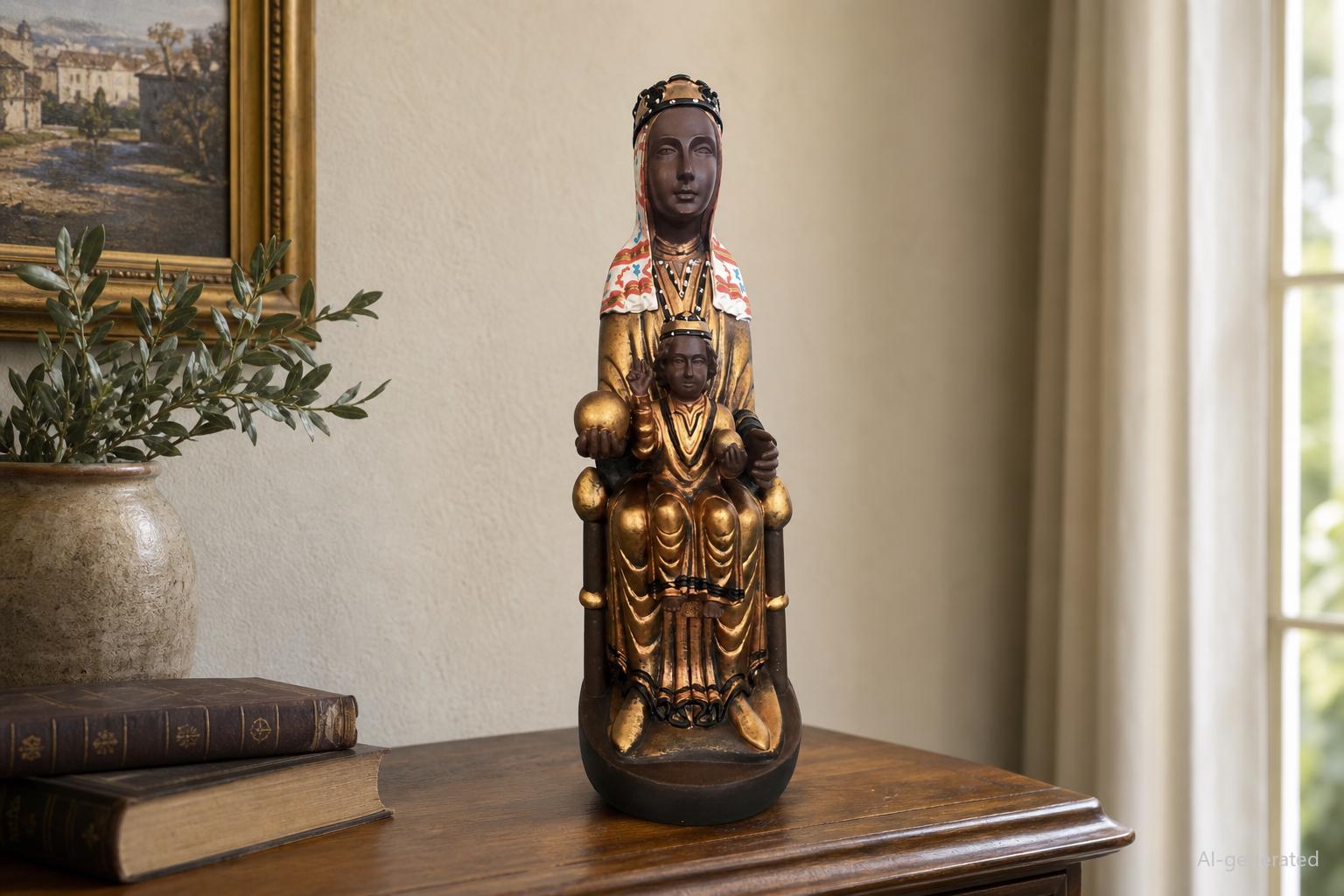 Statue Montserrat - Etsy