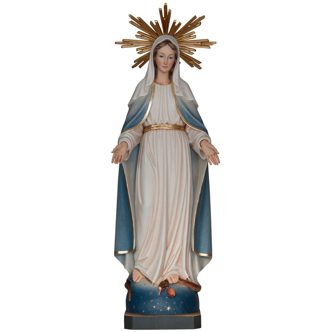 聖母 マリア像 キリスト教美術彫刻像 高さ約29cm 聖母 マリア像 キリスト教美術彫刻像 高さ約29cm