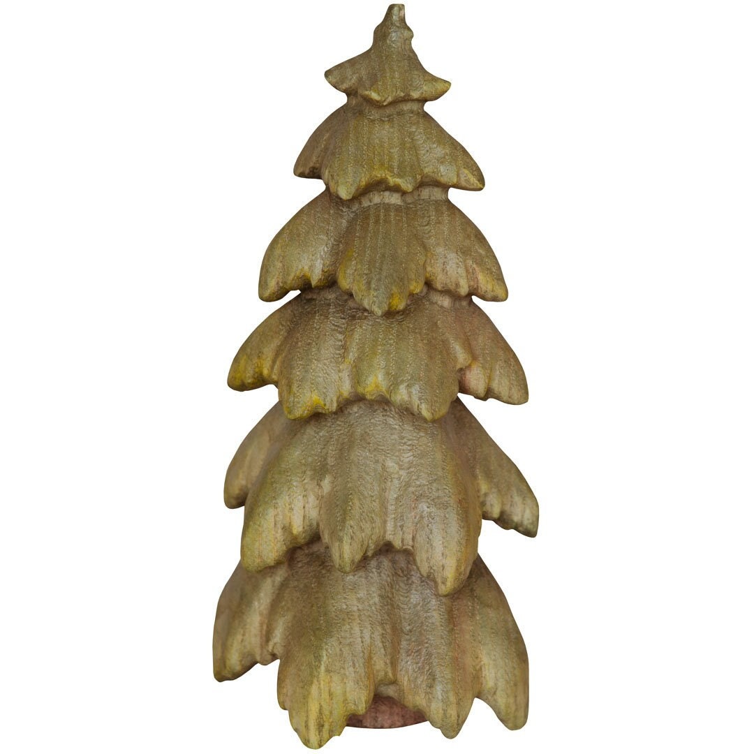 Wooden Fir Tree - Morning Star Wooden Fir Tree-wooden Decoration ...