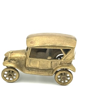 Vintage Penco Brass Model T Car Mid Century Modern MCM vehicle