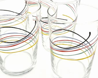 Studio Nova Color Threads set of 5 colorful glasses