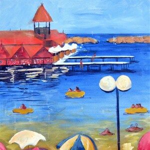 Hillarys Marina #2 - Greeting Card