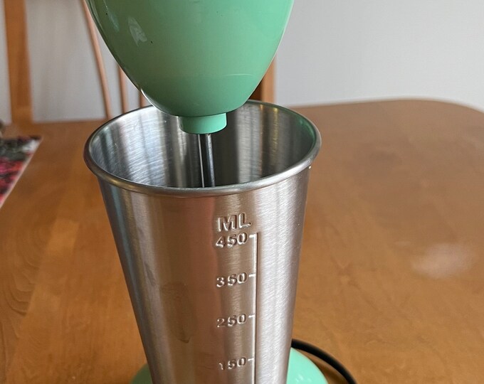 Vintage Hamilton Beach Milkshake Mixer Model 65250 Mint Green Tested