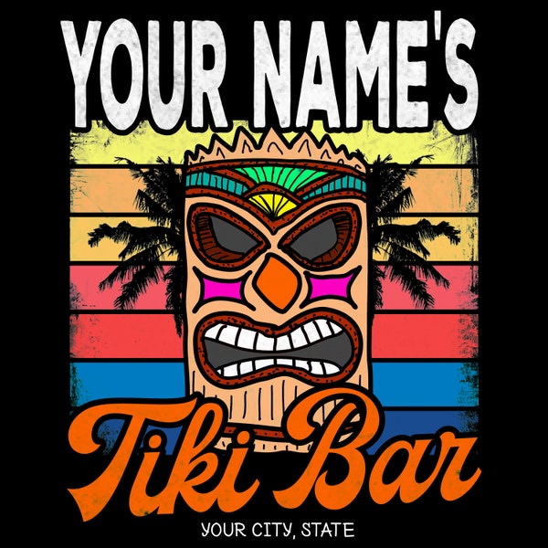 Tiki Bar Etsy