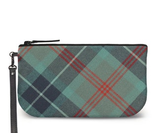 Loch Ness Tartan Wristlet Clutch