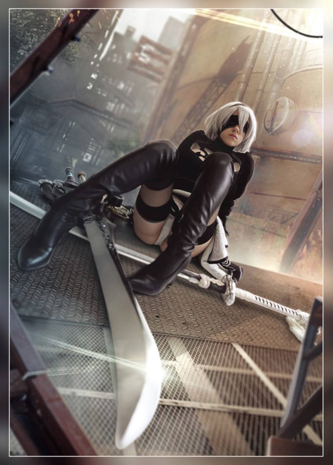 2B Nier Automata Cosplay Print Etsy