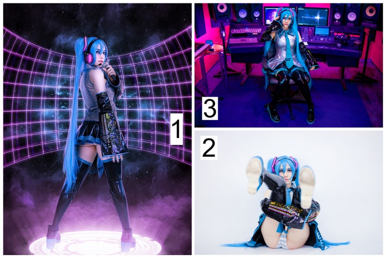 Miku Hatsune Vocaloid Prints image 1