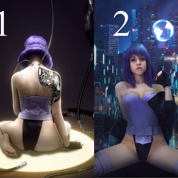 Motoko Kusanagi Cosplay Prints