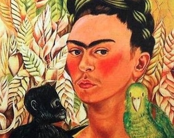 Frida Khalo patch stof