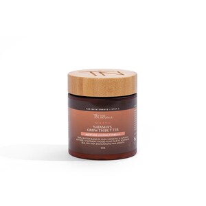 Manteiga de Crescimento de Natasha - Aroma de Chá Branco e Gengibre - 6oz, feito à mão com Manteiga de Karité de Comércio Justo, óleos essenciais