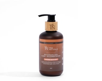 Rice Flower & Shea Leave In Conditioner - 8oz, handmade, daily moisturizer, no product buildup, made with love
