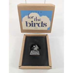 Disney Pixar For the Birds Ghibli Museum Mitaka Metal Figurine Statue - RARE image 1