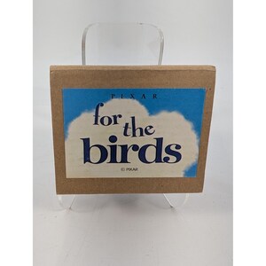 Disney Pixar For the Birds Ghibli Museum Mitaka Metal Figurine Statue - RARE image 5