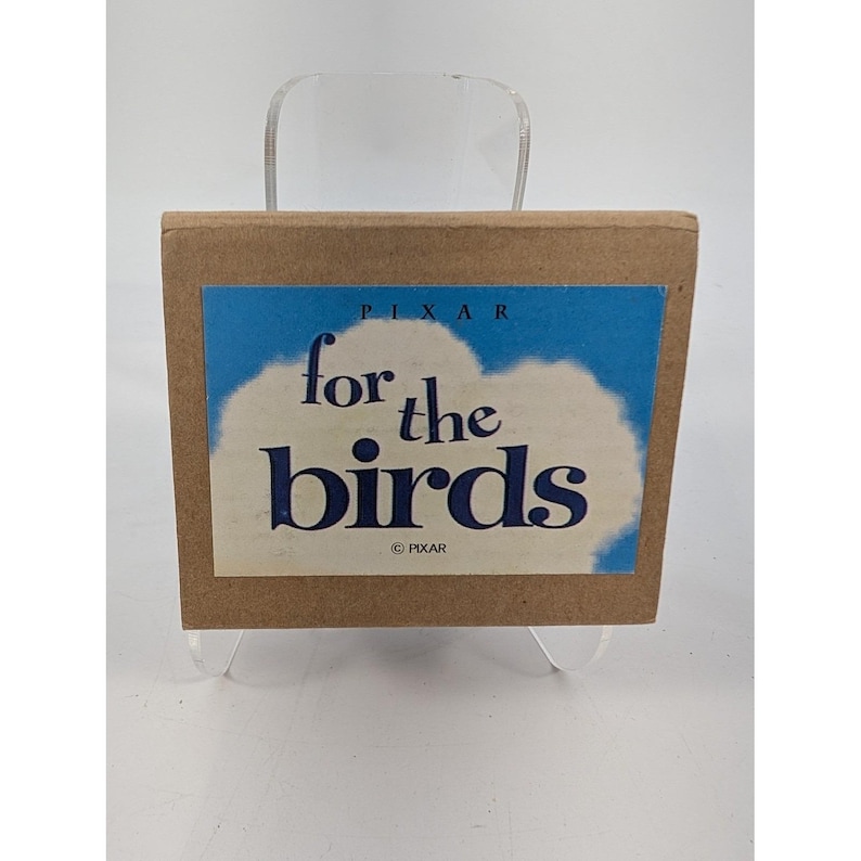 Disney Pixar For the Birds Ghibli Museum Mitaka Metal Figurine Statue - RARE image 5