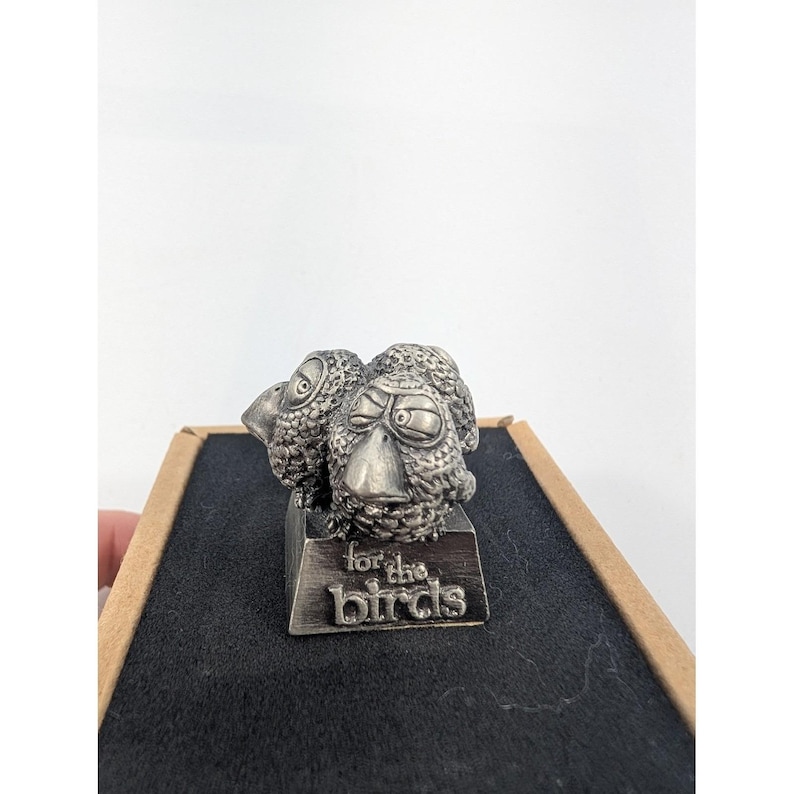 Disney Pixar For the Birds Ghibli Museum Mitaka Metal Figurine Statue - RARE image 2