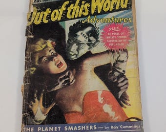 Out of This World Adventures - No 1 July 1950 / Crom the Barbarian Van Vogt READ