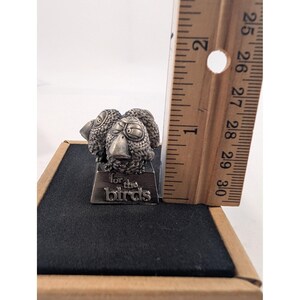 Disney Pixar For the Birds Ghibli Museum Mitaka Metal Figurine Statue - RARE image 4