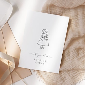 Vuoi essere la nostra proposta di matrimonio damigella d'onore, modello di matrimonio elegante, moderno e minimalista, richiesta di biglietto damigella d'onore, download immediato, modificabile 49