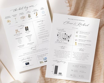 Infographic Wedding Program, Wedding Day Program, Wedding Day Timeline, Infographic Program, Wedding Infographic, Wedding Itinerary 02