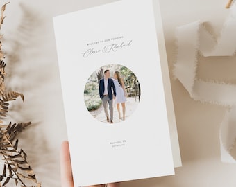 Infographic Wedding Program Booklet, Wedding Day Program, Wedding Day Timeline, Infographic Program, Wedding Itinerary 02