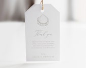 Printable Thank You Tag Avery Printable Tag Welcome Tag Wedding Favor Tag 100% Editable Template Templett Instant Download Wedding Gift 32