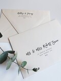 Wedding Envelope Template Address Envelope Template DIY Wedding Address Envelope Printable Envelope Template Modern Script Calligraphy 15