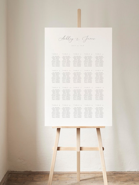 Wedding Seating Chart App