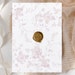 Printable Vellum Wrap, Vellum Jacket Printable, DIY Vellum Fold ...