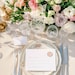 Rose Wedding Menu Modern Minimalist Wedding Menu Template - Etsy