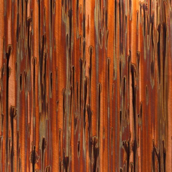 Enchantment Patina Copper Sheet Etsy