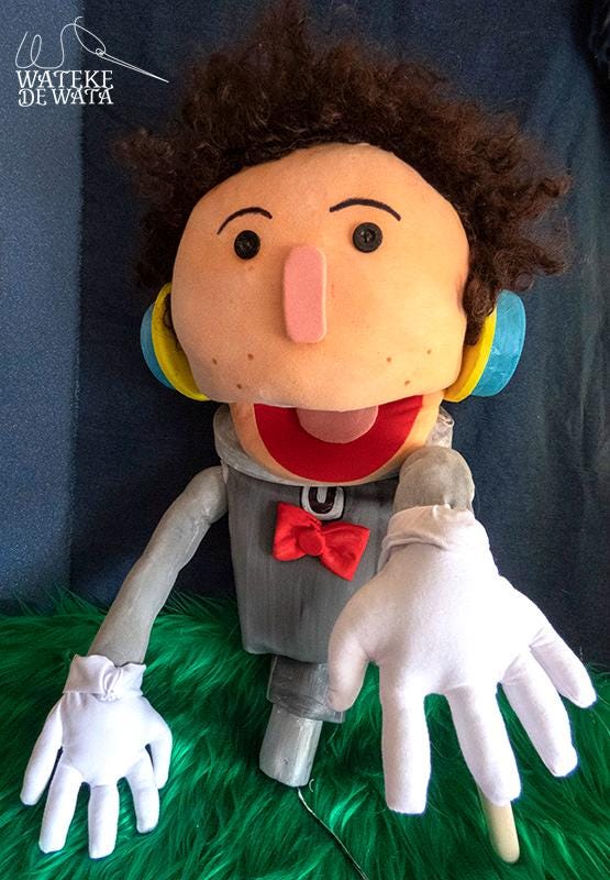 Normal Puppet Custom Puppet Just Like You, Realistic, Created From Photos, the Mouth ...