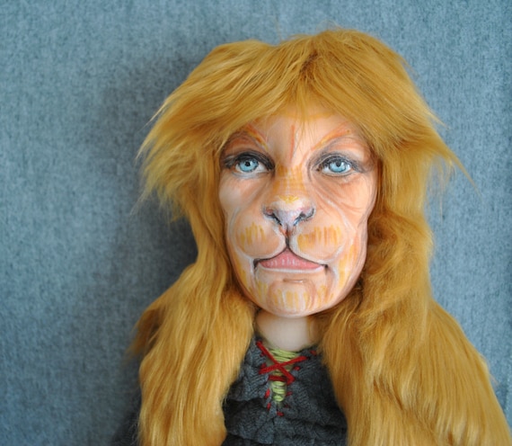 Intellectual Belle's brown overcoat and red ribbon inspired outfit