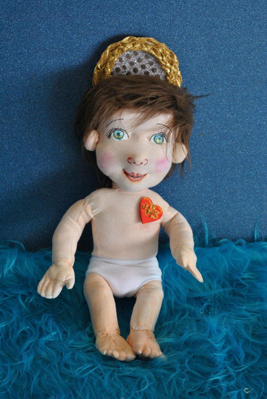 Baby Jesús, Niño Jesús, muñeco de tela ideal para niños, se puede