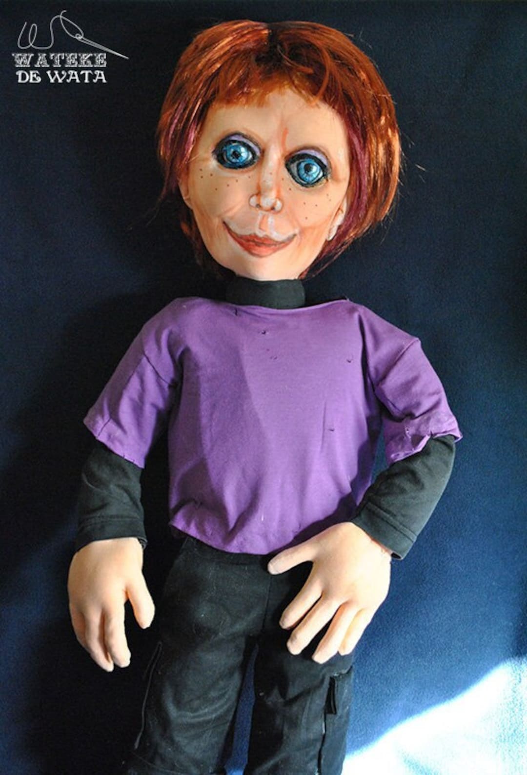 Glenn Son of Chucky Doll Life Size Articulated Realistic Real Clothes Created in Fabric Made Entirely by Hand to Order Etsy UK