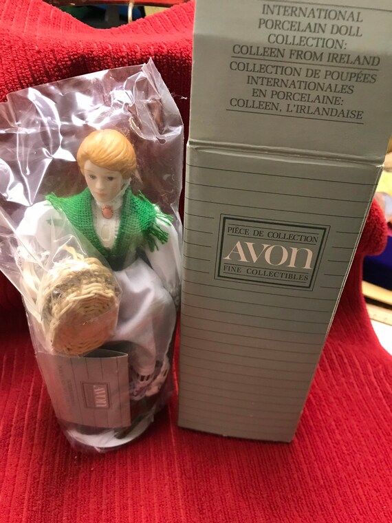 avon international porcelain doll collection