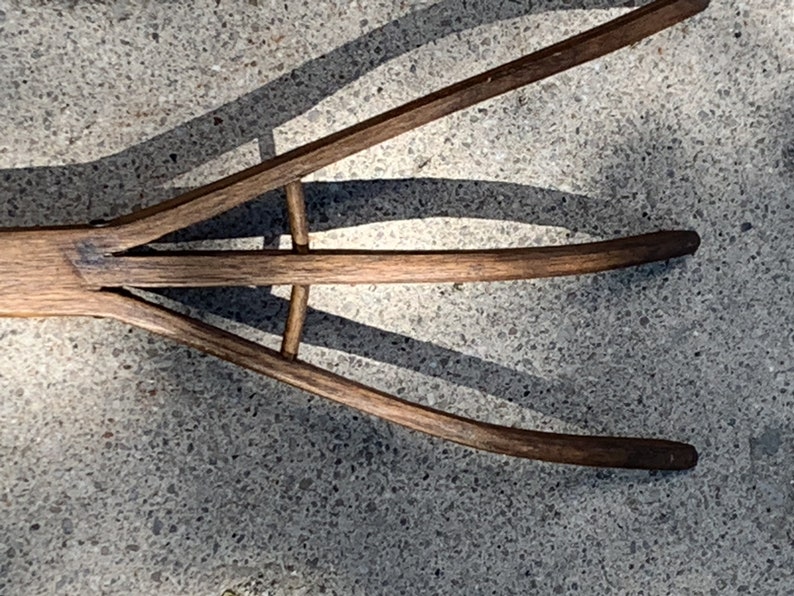 Wooden Hand Carved Rake. Antique. PICK UP IN Store Ony. Etsy