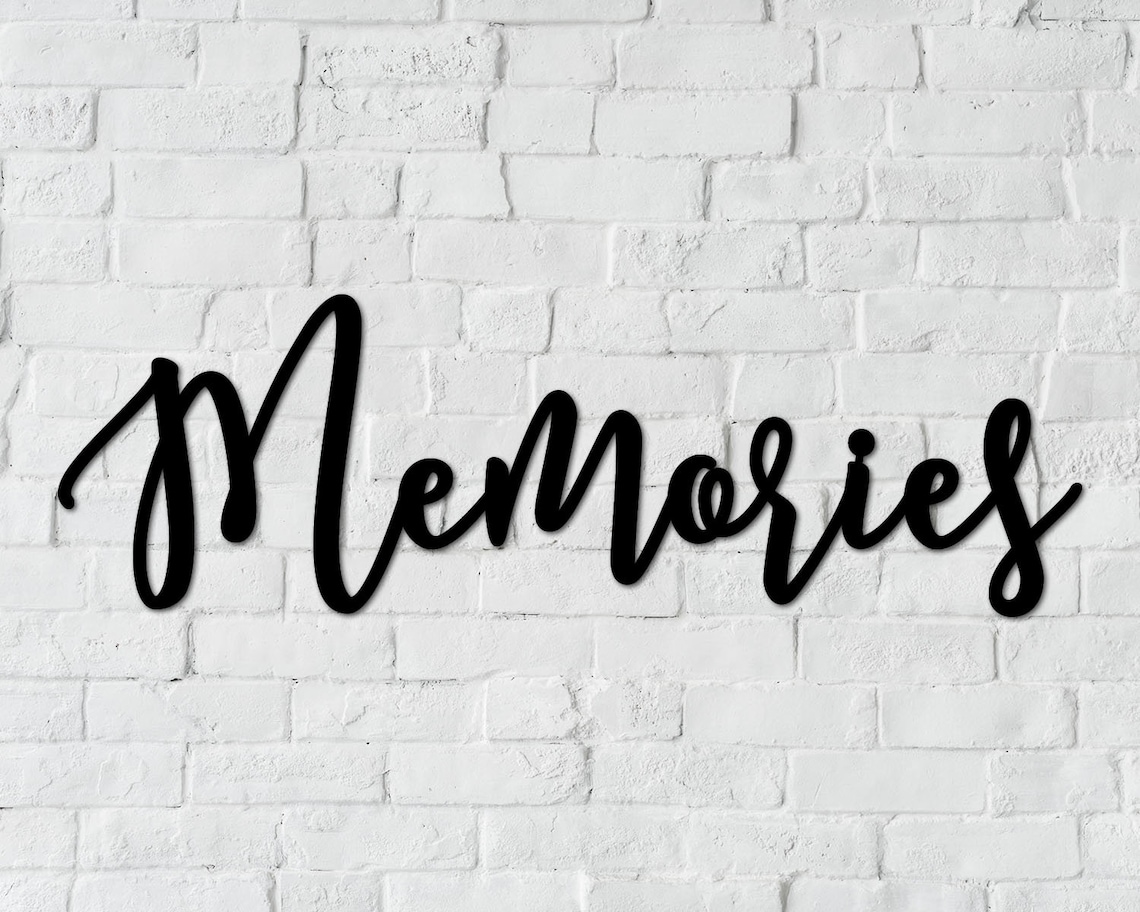 Memories Sign Memories Wood Sign Large Wood Sign Photo Wall - Etsy