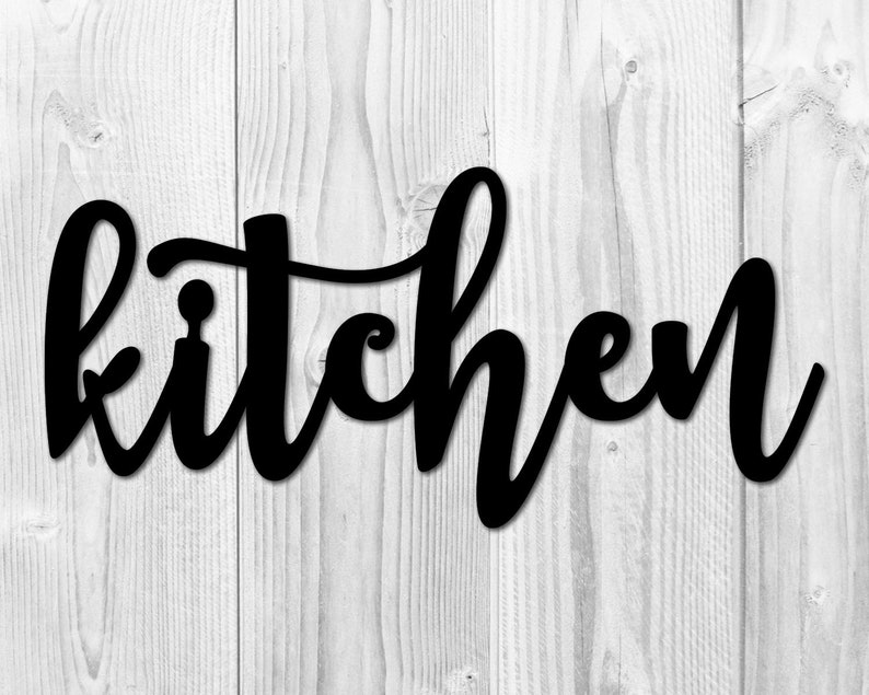 Wooden Kitchen Sign Kitchen Wall Decor Laser Cut Sign Wife Etsy Canada