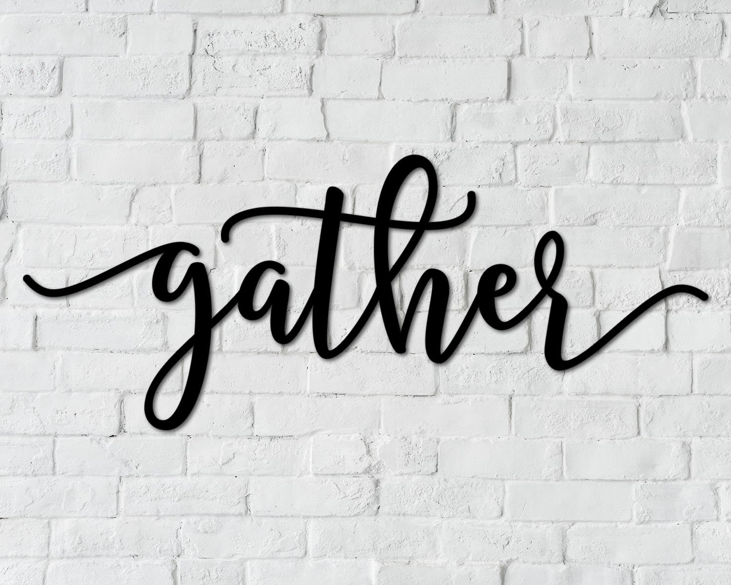 Gather Sign Large Gather Sign Gather Wood Sign Farmhouse Etsy