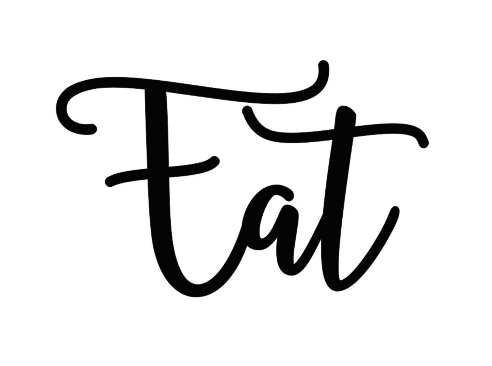 Eat Sign Eat Wooden Sign Eat Wood Sign Large Kitchen Signs Etsy