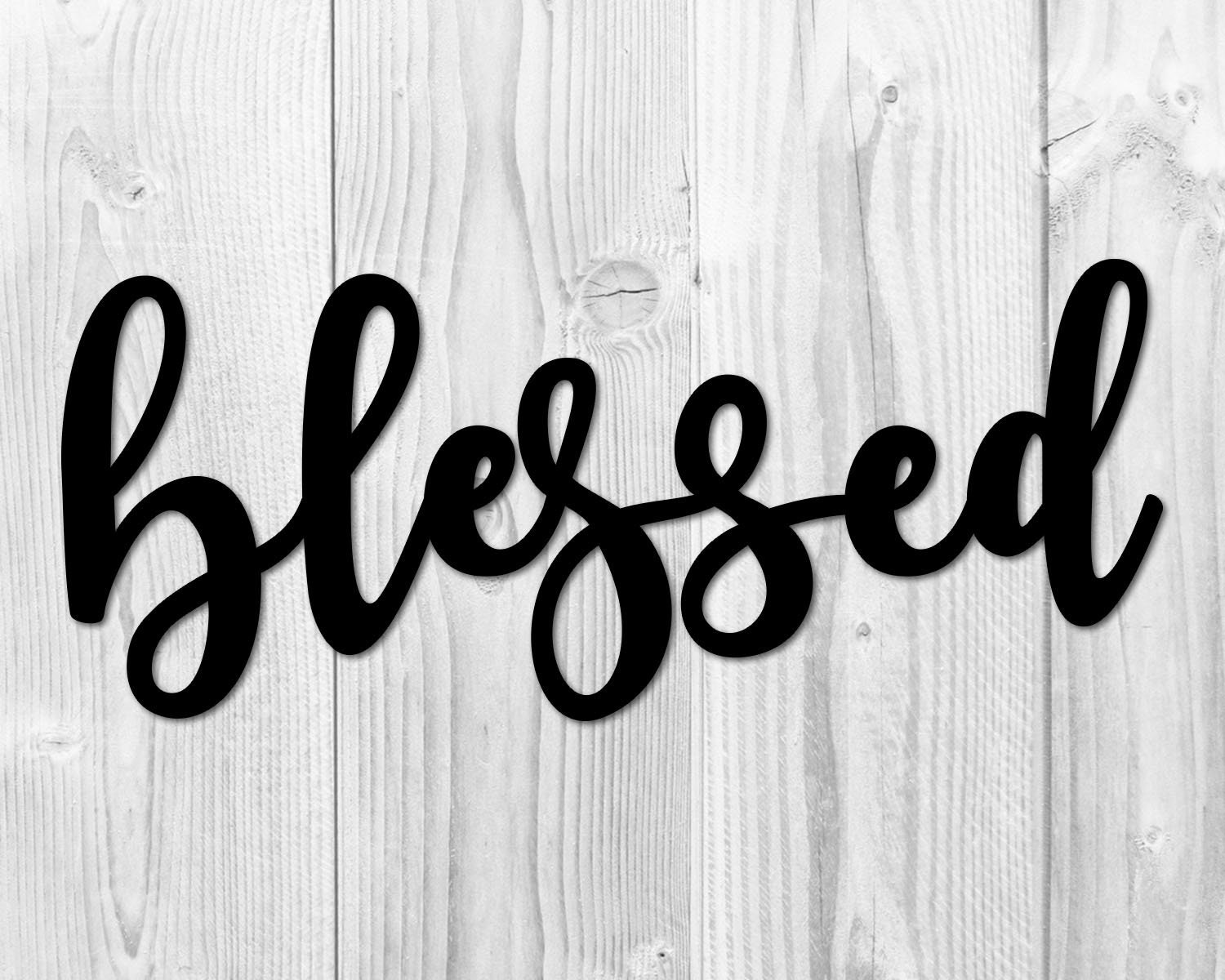 Blessed Sign Blessed Wood Sign Blessed Wooden Housewarming Etsy