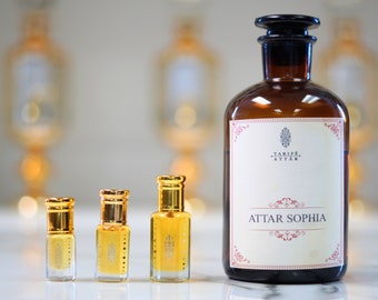 Attar Sophia Perfume Oil by Tarife Attar • Feminine • Floral • Elegant Scent • Alcohol-Free • Vegan