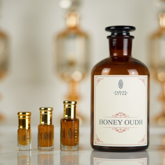 Honey Oudh Perfume Oil by Tarife Attar Premium Vanilla 