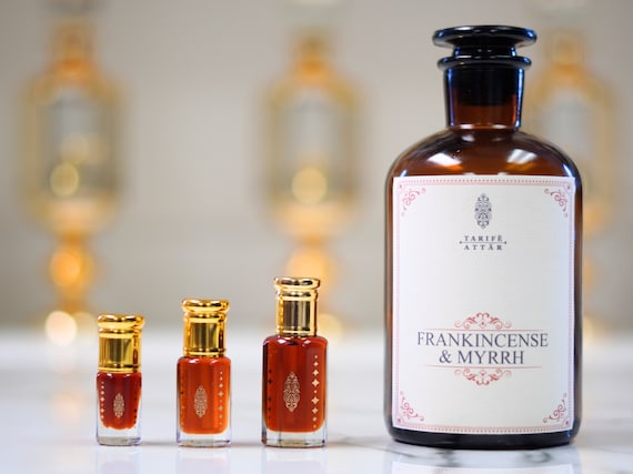 Frankincense and Myrrh Perfume Oil by Tarife Attar Myrrh Resin