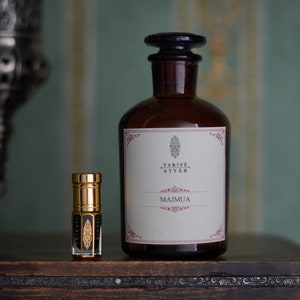 Majmua Attar by Tarife Attar, Premium Perfume Oil, Attar Oil, Blend of Florals, Alcohol-Free, Vegan (3ml bottle)