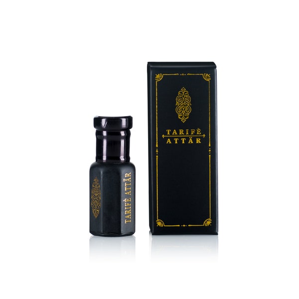 Black Oudh Perfume Oil by Tarife Attar, Premium, Woody, Fresh, Alcohol-Free, Vegan (6ml bottle)